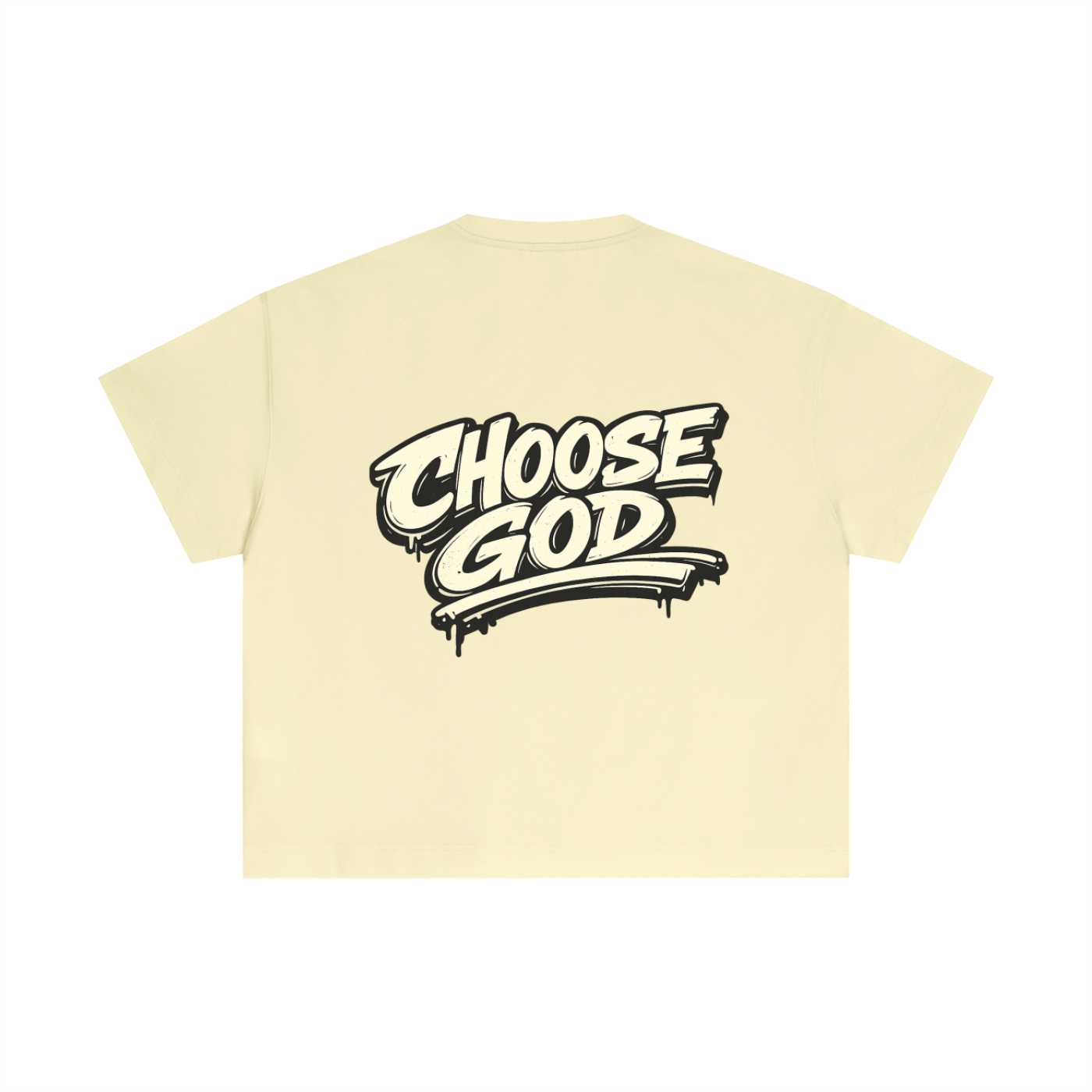 Choose God Unisex Essential Cotton Boxy T-Shirt