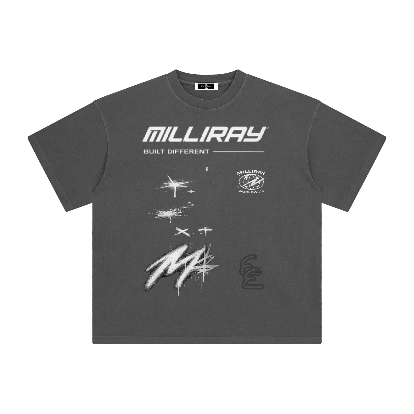 Enzyme Washed T-Shirt - millirayclothing