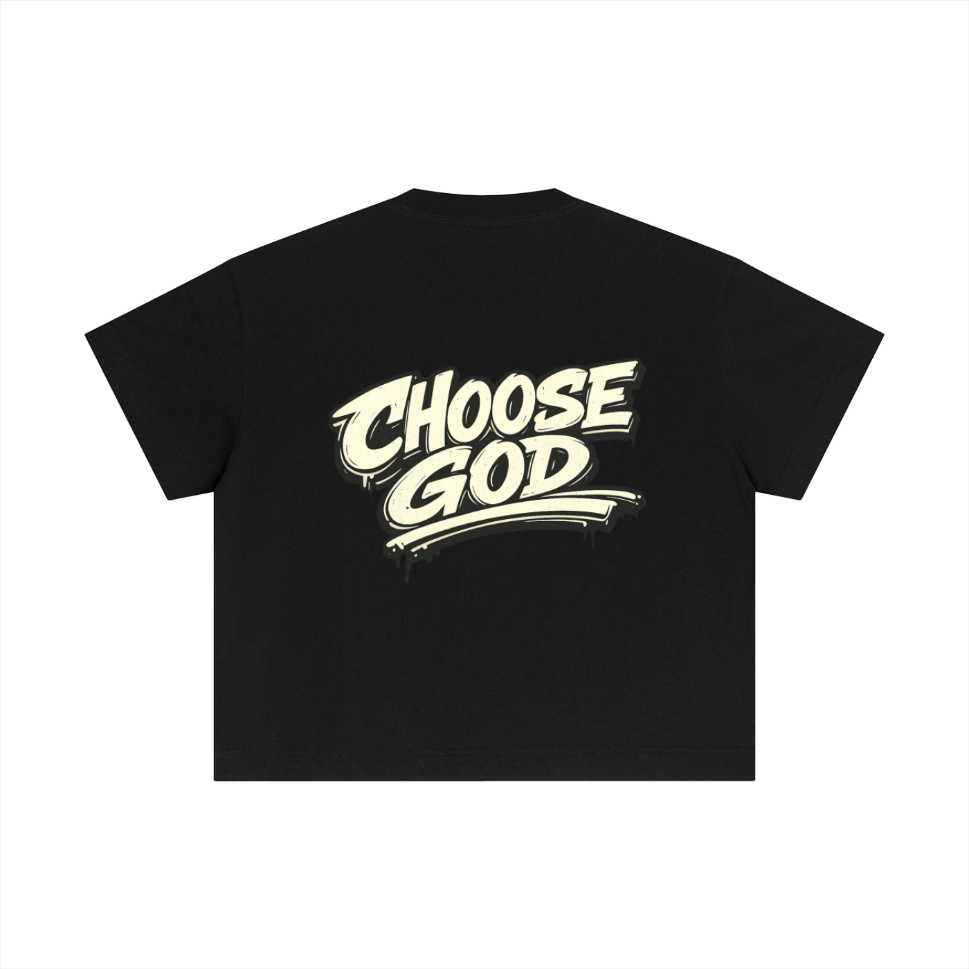 Choose God Unisex Essential Cotton Boxy T-Shirt
