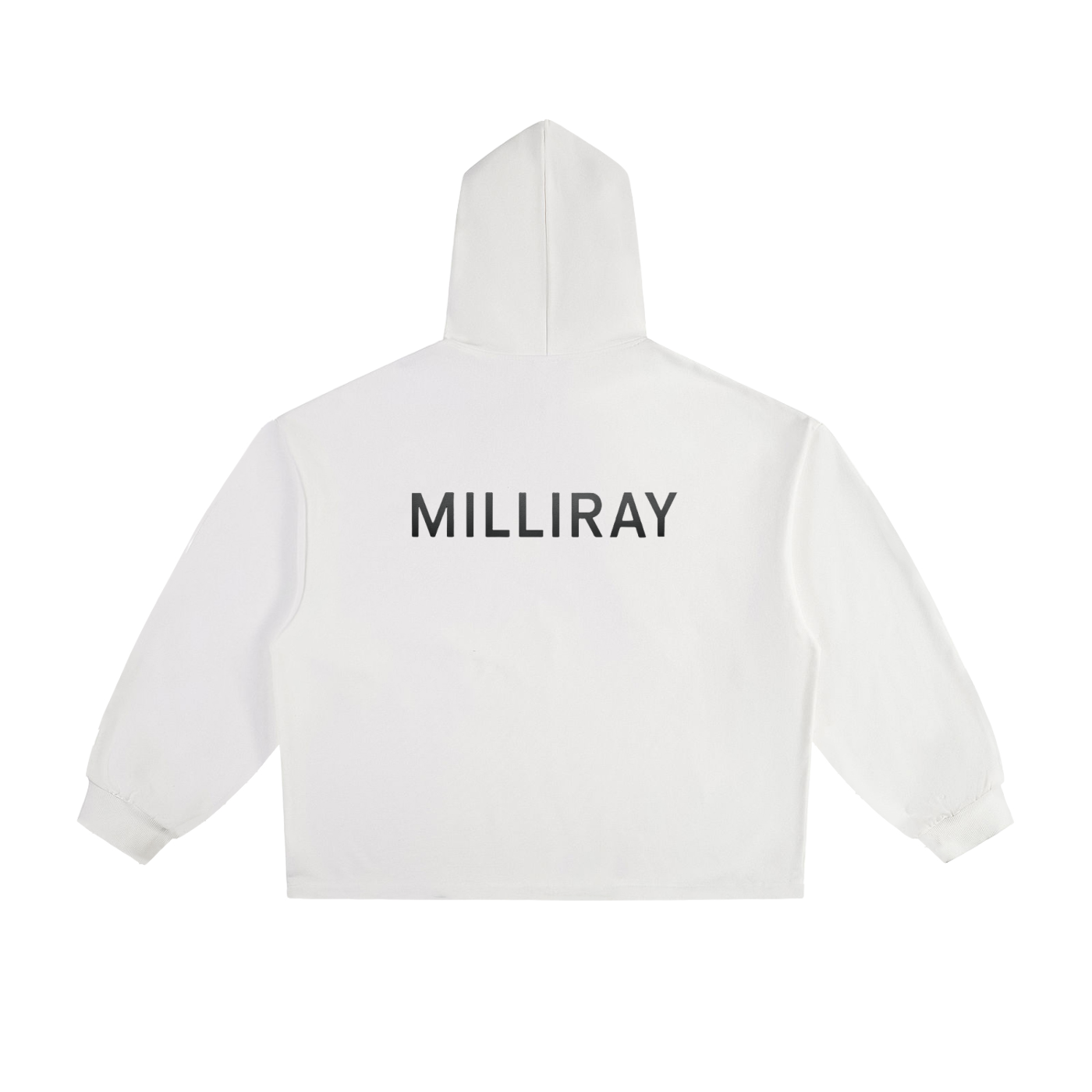 Heavyweight Oversized Drawstring Hem Hoodie