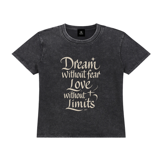 Dream Vintage Wash Drop Shoulder T-shirt