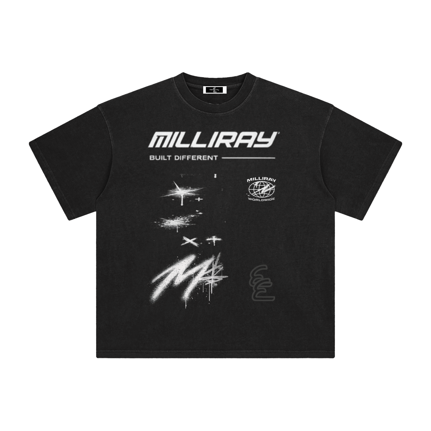 Enzyme Washed T-Shirt - millirayclothing