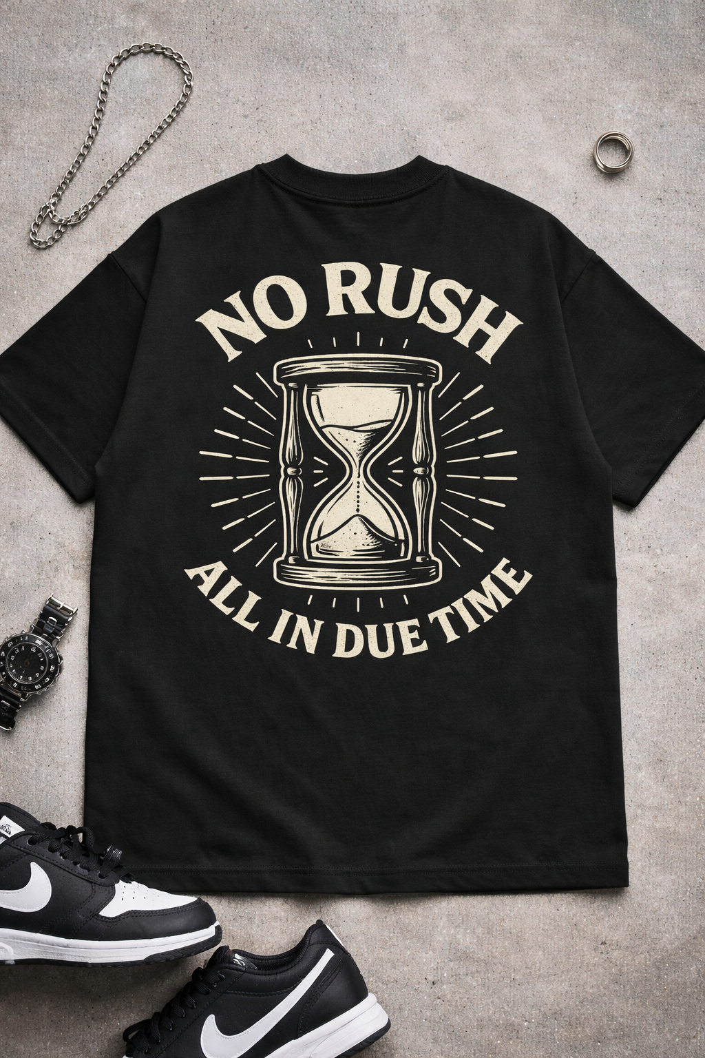 No Rush Heavyweight Cotton T-Shirt