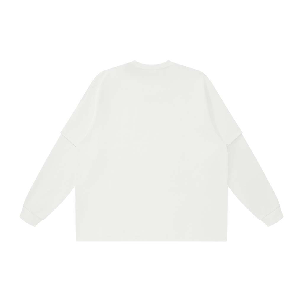 Unisex Layered Oversized T-Shirt - millirayclothing