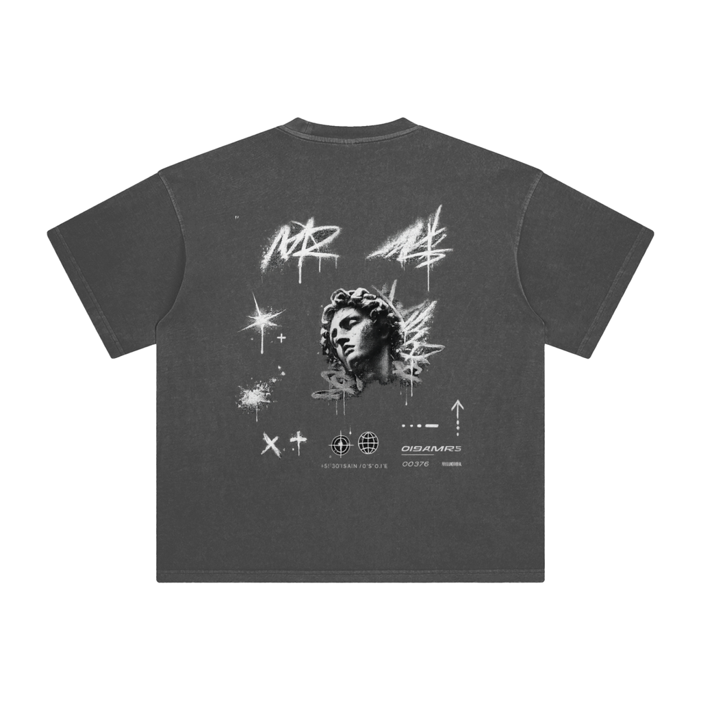 Enzyme Washed T-Shirt - millirayclothing