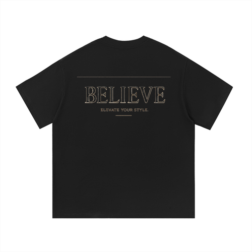 Believe Essential Cotton T-Shirt