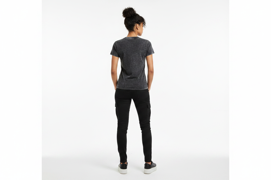 Female Model - Dream Without Fear Tee Back