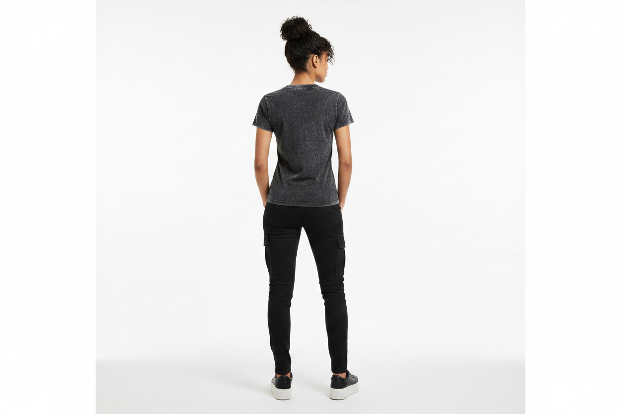 Female Model - Dream Without Fear Tee Back