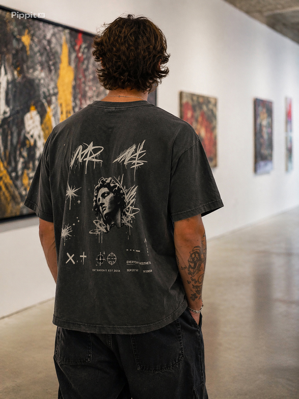Milliray Enzyme Washed T-Shirt - millirayclothing