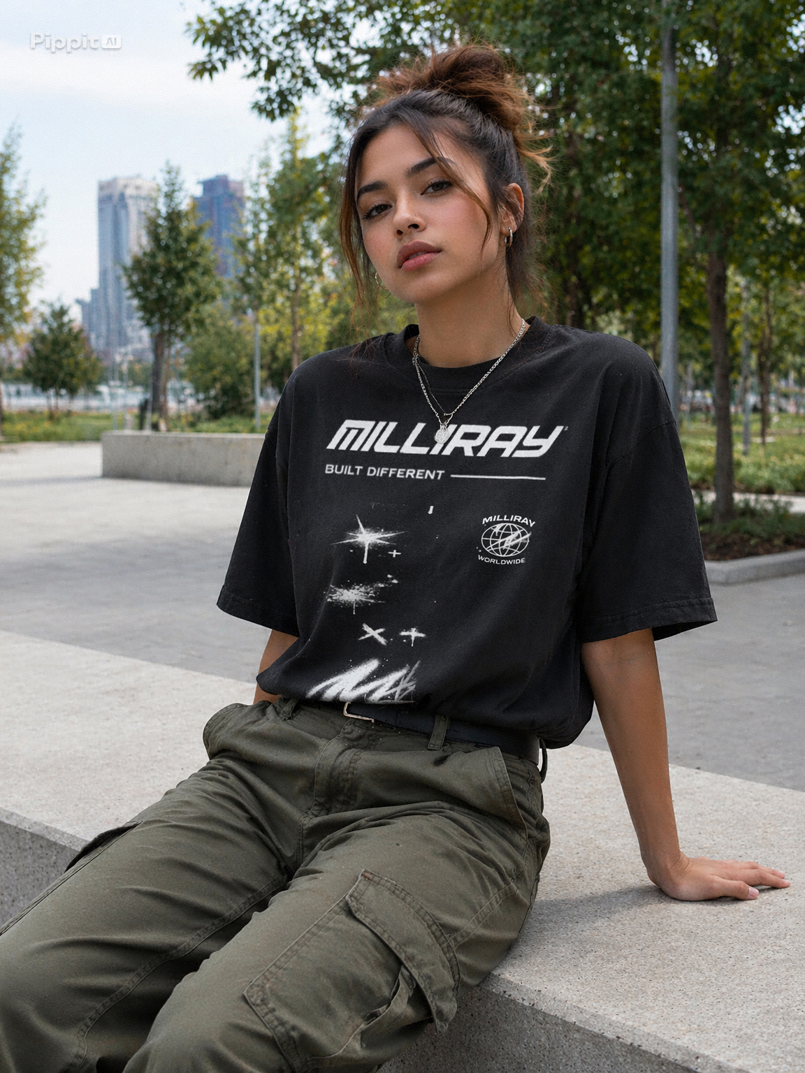 Milliray Enzyme Washed T-Shirt - millirayclothing