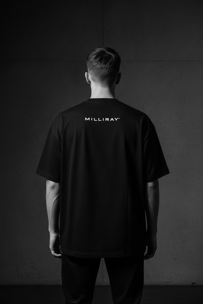 Male Model - Milliray Back Tee